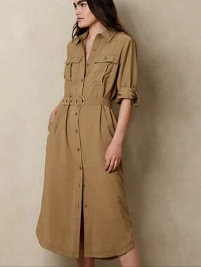 BANANA REPUBLIC Utility Maxi Dress